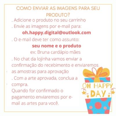 Oh Happy Day - Artes Digitais