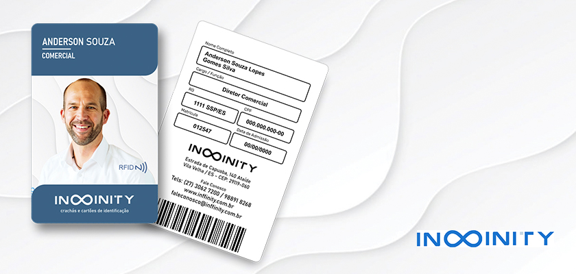 INFFINITY Crachás e Cartões em PVC