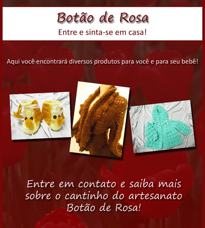 excluido_Botão de Rosa Artesanato