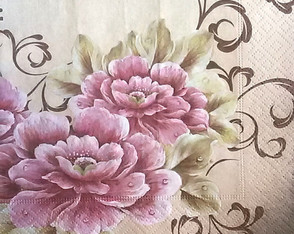 Papel Decoupagem Floral 03