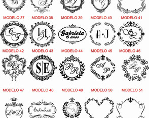 modelos Brasões 